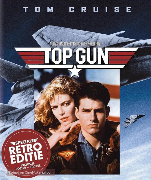 Top Gun - Dutch Blu-Ray movie cover