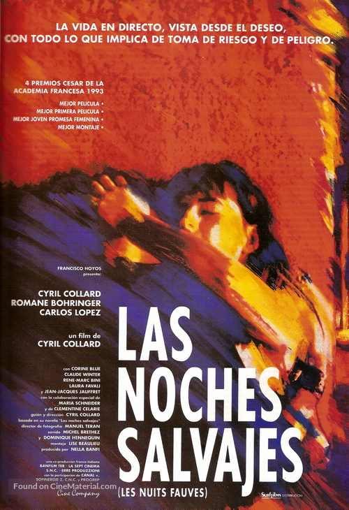 Nuits fauves, Les - Spanish Movie Poster