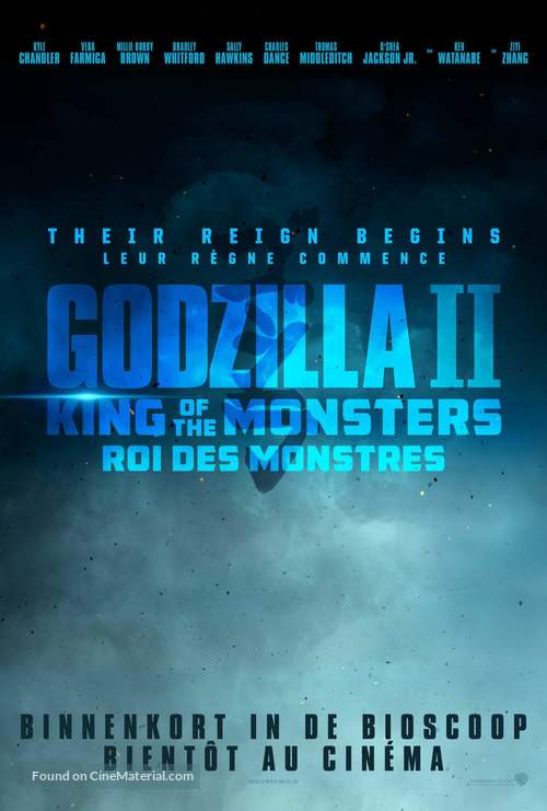 Godzilla: King of the Monsters - Belgian Movie Poster
