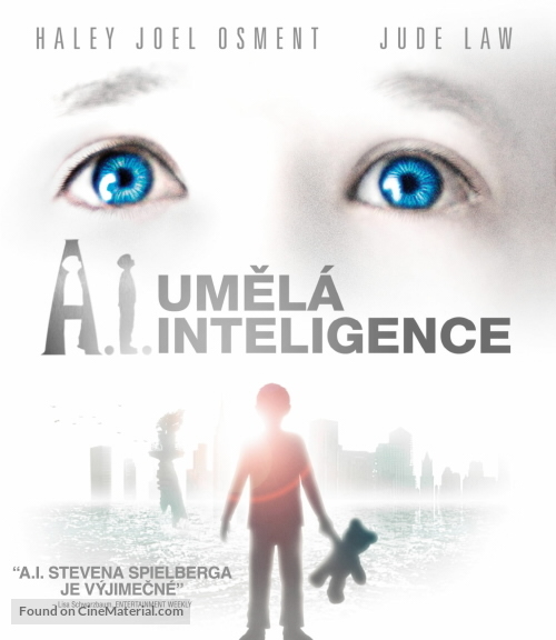 Artificial Intelligence: AI - Czech Movie Cover