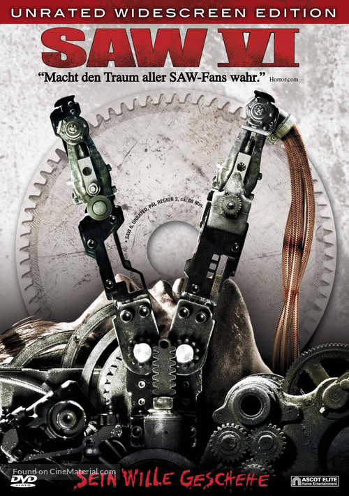 Saw VI - Swiss Movie Cover