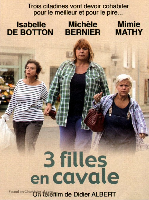 Trois filles en cavale - French DVD movie cover