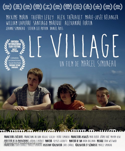 Le Village - Canadian Movie Poster