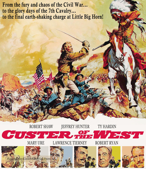 Custer of the West - Blu-Ray movie cover