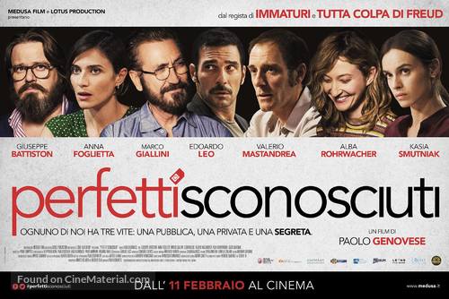 Perfetti sconosciuti - Italian Movie Poster