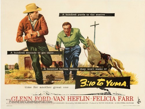 3:10 to Yuma - British Movie Poster
