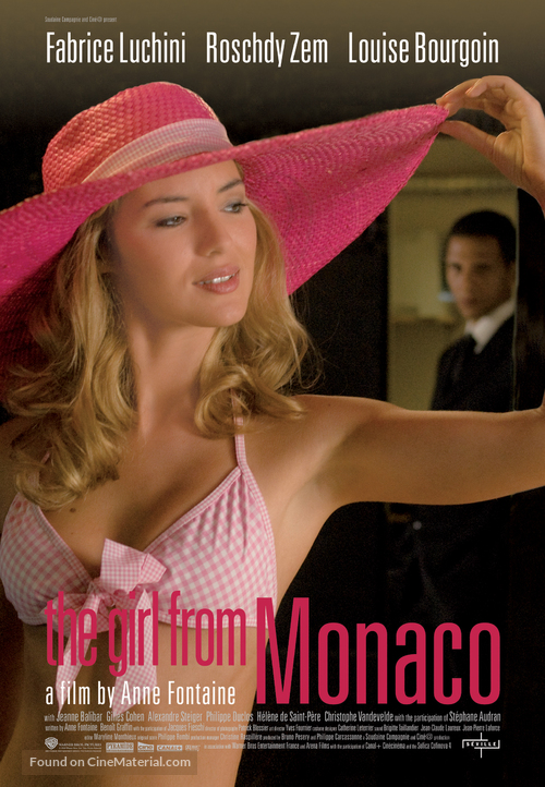 La fille de Monaco - Canadian Movie Poster