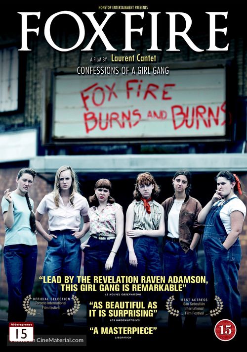 Foxfire - Danish DVD movie cover