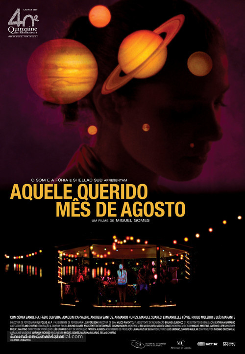 Aquele Querido M&ecirc;s de Agosto - Portuguese Movie Poster
