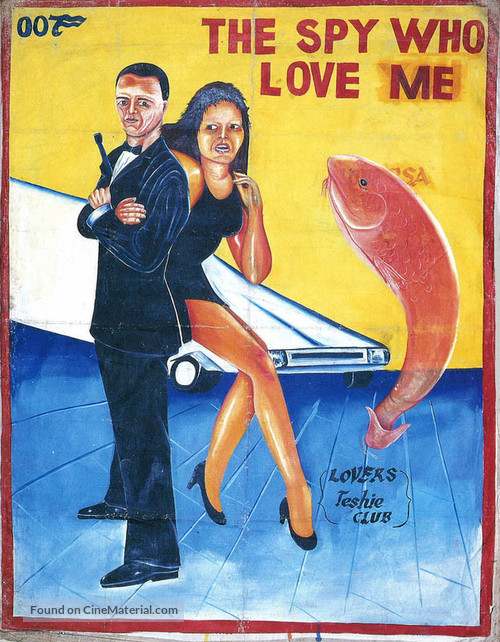 The Spy Who Loved Me - Ghanian Movie Poster