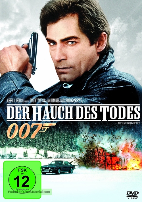 The Living Daylights - German DVD movie cover