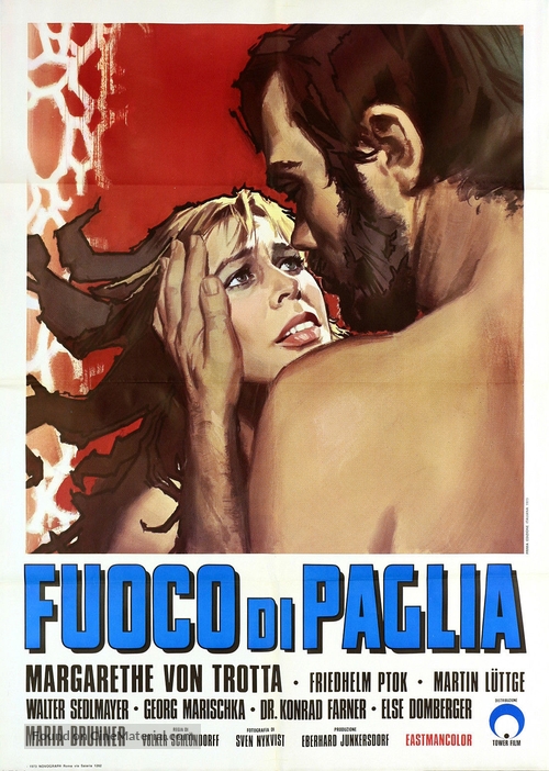 Strohfeuer - Italian Movie Poster