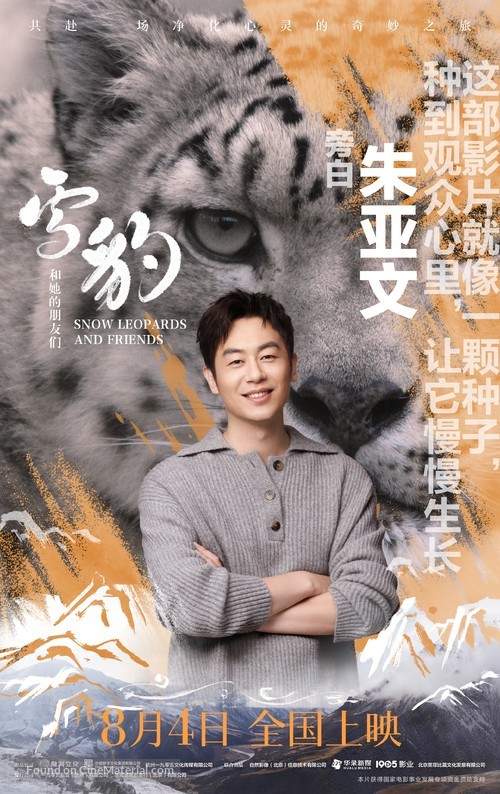 Snow Leopards and Friends - Chinese Movie Poster