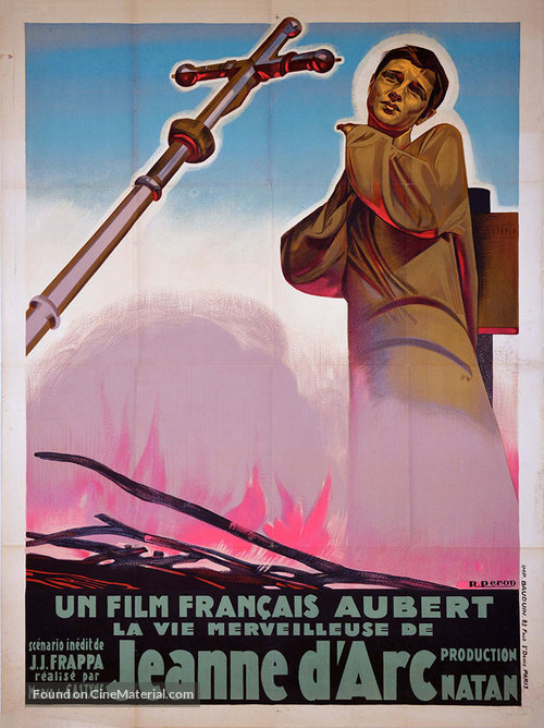 La merveilleuse vie de Jeanne d&#039;Arc - French Movie Poster