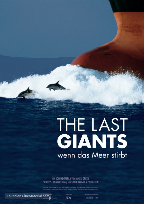 The Last Giants - Wenn das Meer stirbt - German Movie Poster