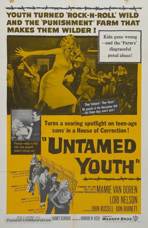 Untamed Youth - Movie Poster