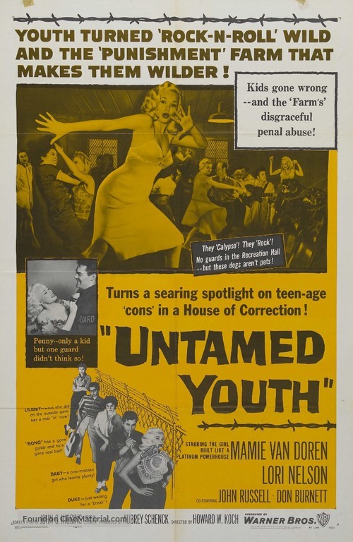 Untamed Youth - Movie Poster