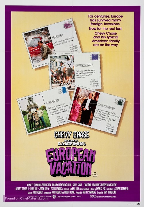 European Vacation - Australian Movie Poster