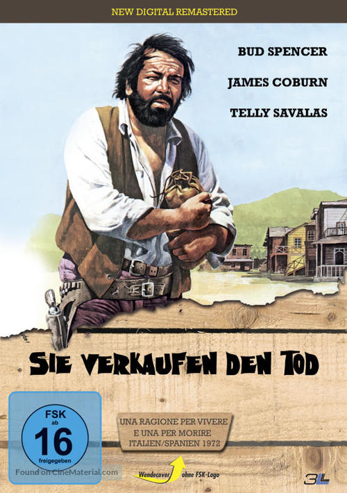 Una ragione per vivere e una per morire - German DVD movie cover