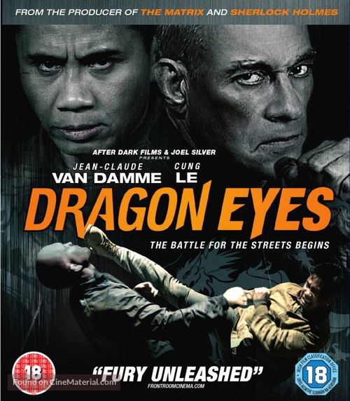 Dragon Eyes - British Movie Cover