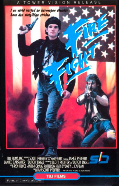 Fire Fight - German Movie Cover