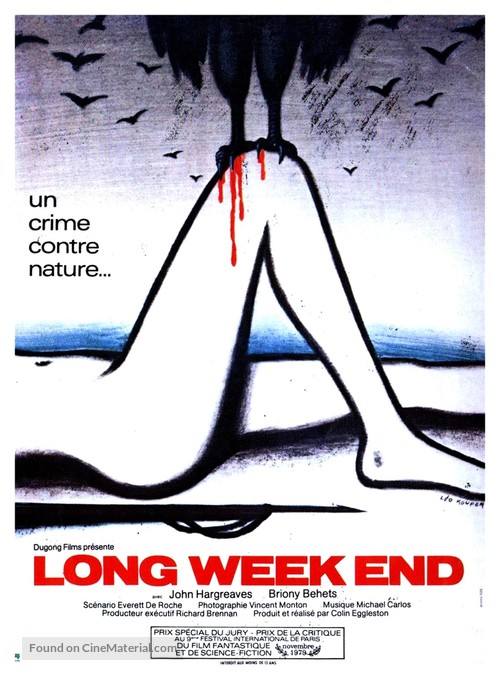 Long Weekend - French Movie Poster