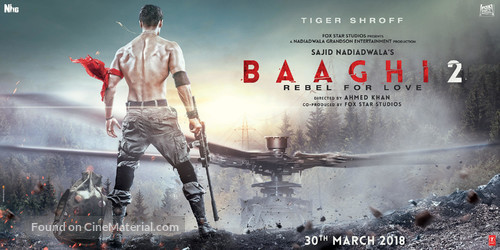 Baaghi 2 - Indian Movie Poster