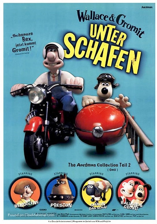 A Close Shave - German Movie Poster