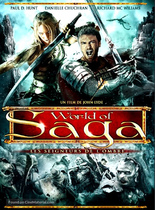 SAGA - Curse of the Shadow - French DVD movie cover