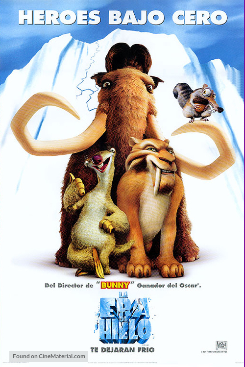 Ice Age - Mexican Movie Poster