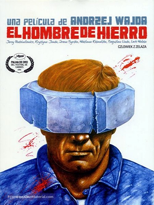 Czlowiek z zelaza - Spanish Movie Poster