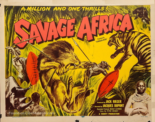 Savage Africa - Movie Poster