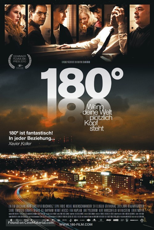 180&deg; - Wenn deine Welt pl&ouml;tzlich Kopf steht - Swiss Movie Poster