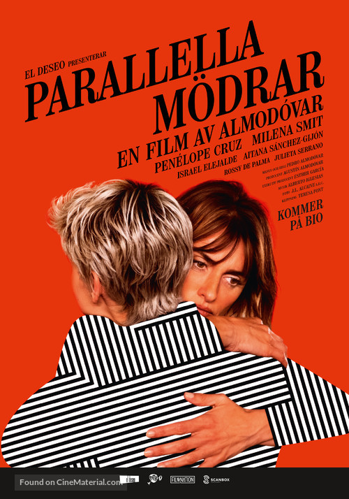 Madres paralelas - Swedish Movie Poster