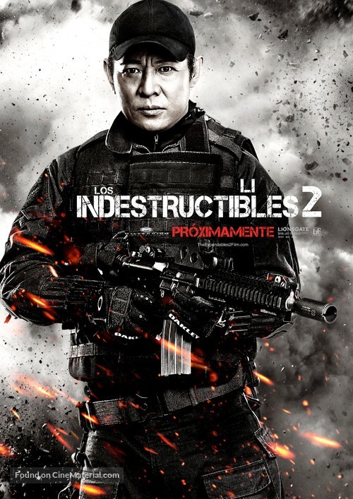 The Expendables 2 - Chilean Movie Poster