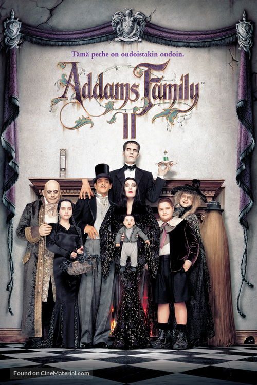 Addams Family Values - Finnish Movie Cover