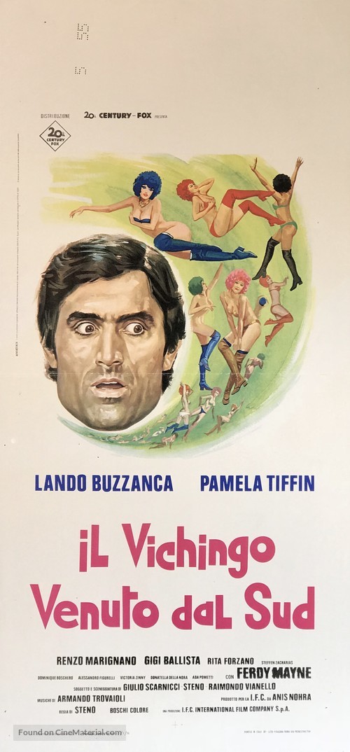 Il vichingo venuto dal sud - Italian Movie Poster