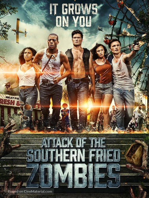 Attack of the Southern Fried Zombies - DVD movie cover