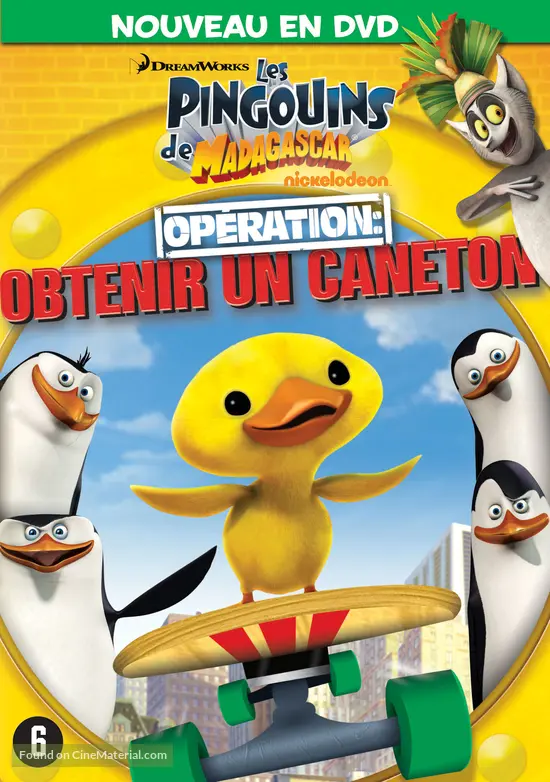 &quot;The Penguins of Madagascar&quot; - French DVD movie cover