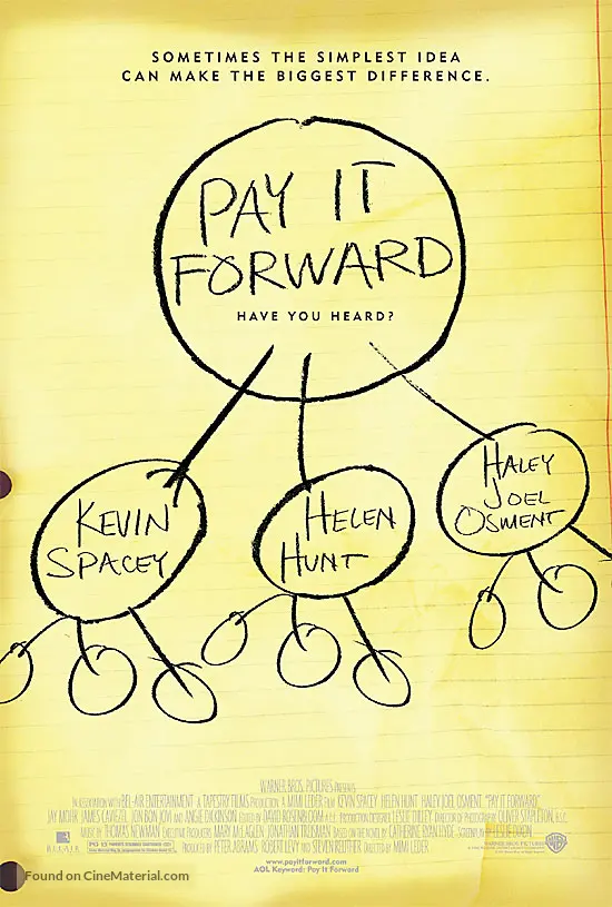 Pay It Forward - Movie Poster