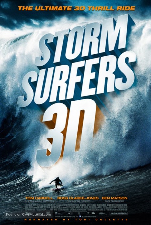 Storm Surfers 3D - Movie Poster