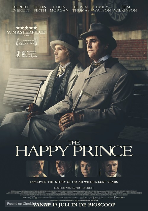 The Happy Prince - Dutch Movie Poster