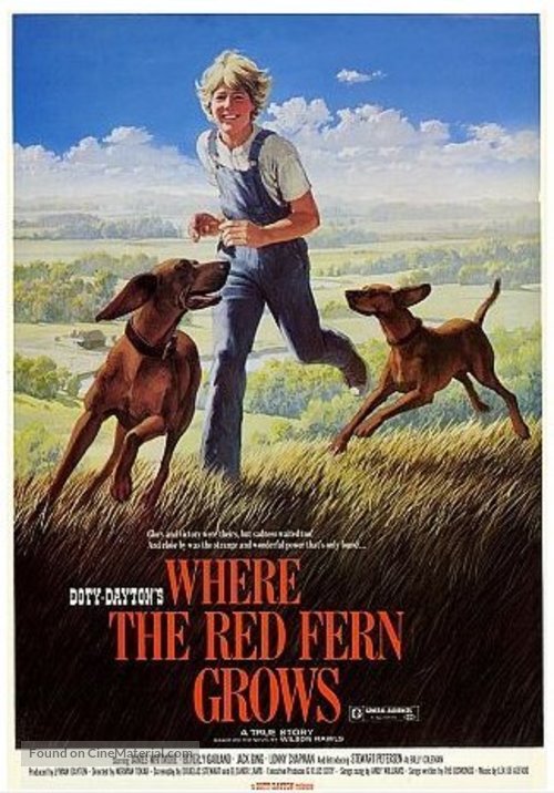 Where the Red Fern Grows - Movie Poster