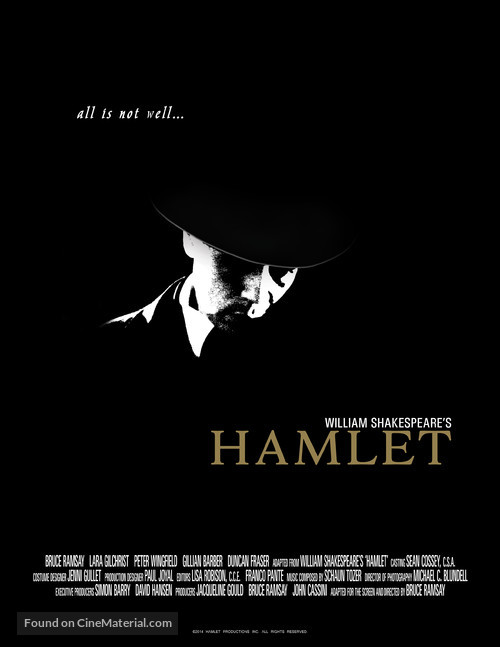 Hamlet - Canadian Movie Poster