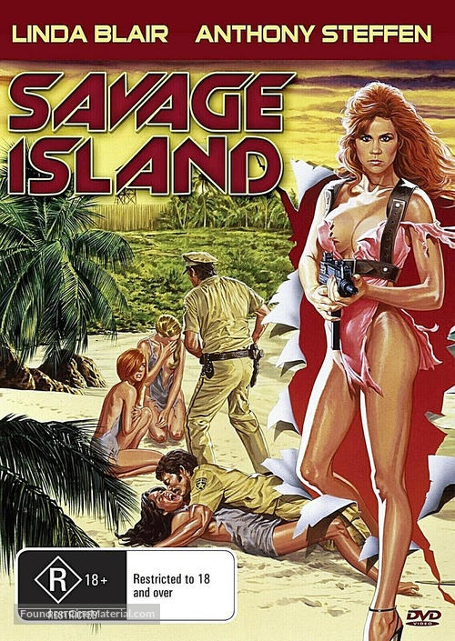 Savage Island - Australian DVD movie cover