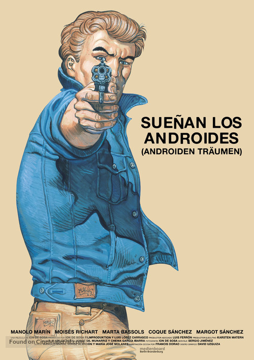 Sue&ntilde;an los androides - Spanish Movie Poster