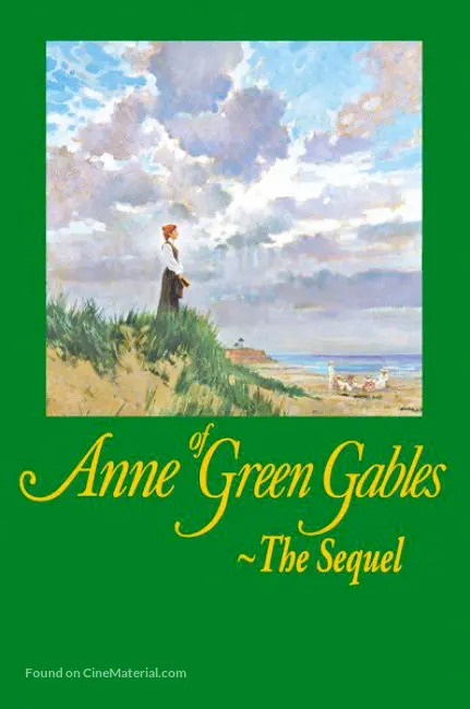 Anne of Green Gables: The Sequel (1987) vhs movie cover