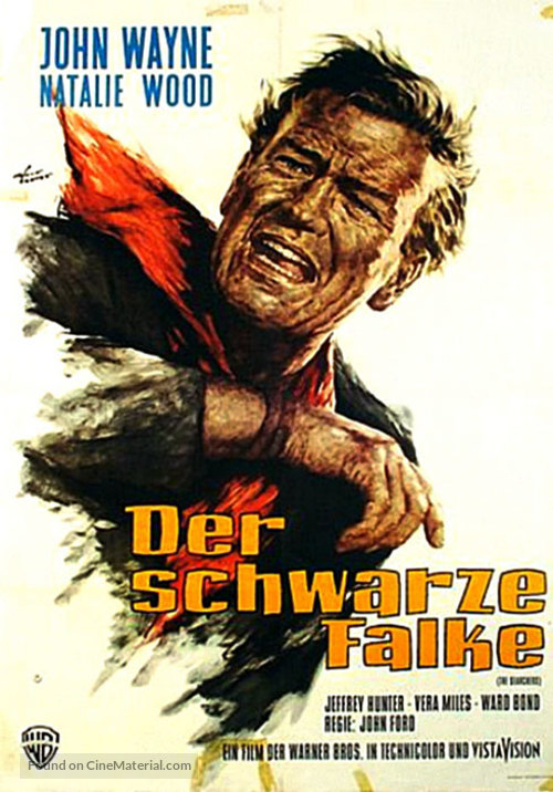 The Searchers - German Movie Poster