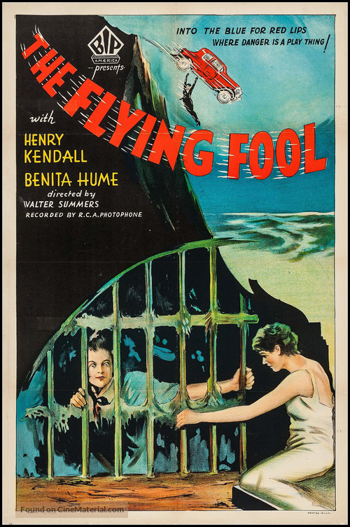 The Flying Fool - Movie Poster