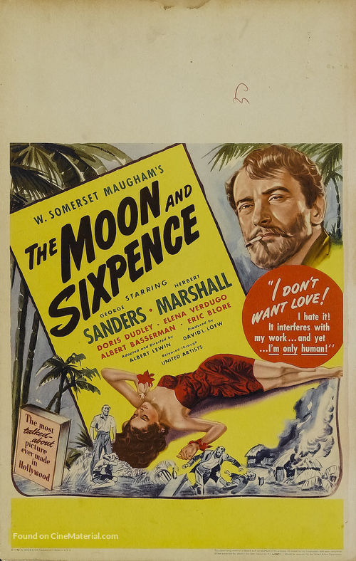 The Moon and Sixpence - Movie Poster